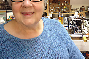 Corliss Rose, Metalsmith and Polymer Clay artist, Instructor