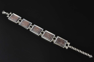 Copper/Silver Bracelet - Commission 